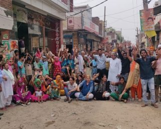 फरीदाबाद NIT विधान सभा में लगे खट्टर सरकार मुर्दाबाद के नारे ।