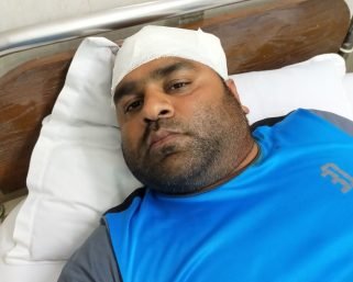 फ़रीदाबाद के सेक्टर 46 में ईको ग्रीन के कर्मचारी पर जानलेवा हमला